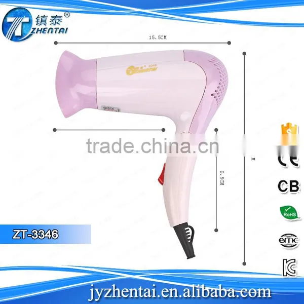 Foldable Hair Dryer Mini Car Travel Hair Dryer ZT-3346 photo-2