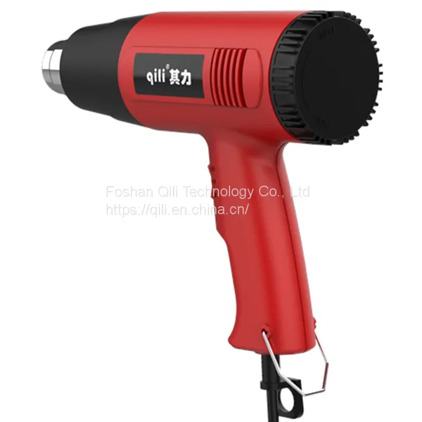 Qr866c High Performance Electric Heat Gun 2000W 220V Shrink Wrap Hand Held Heater Hot Air Blower Heat Gun