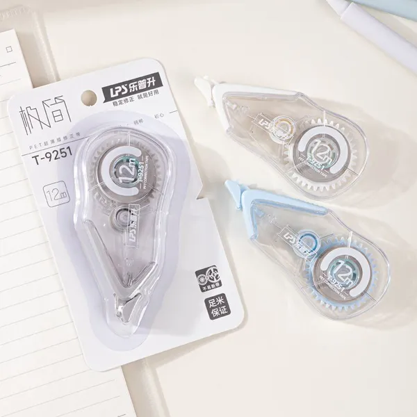 Customization OEM Order Factory Witeout Brand Correction Tape 12m Color Correction Tape photo-2