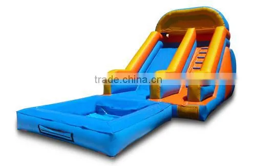 Inflatable Floating Water Slide With Pool for Kids and Adults photo-6