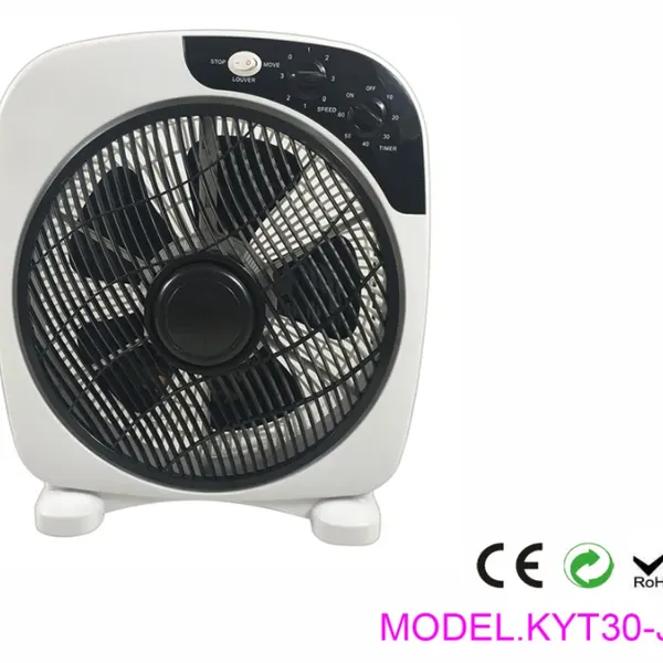 12inch Box Fan With Timer Square Box Fan（Wechat:13510231336） photo-3