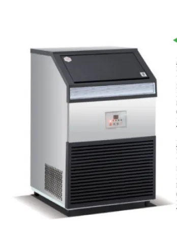Commercial 80kg/24h Ice Cube Machine Ice Block Maker Freestanding Stainless Steel Ice Making Machine Direct Cooling Square Ice Block Maker