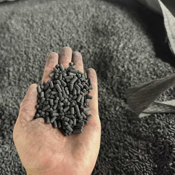 In Stock Coal-based Columnar Activated Carbon for VOCs Recovery CTC 60 Extrude Pellet Activated Carbon for Sale photo-4