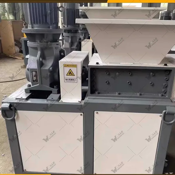 Engine Block Double Shaft Shredder Metal Crusher Shredder photo-5