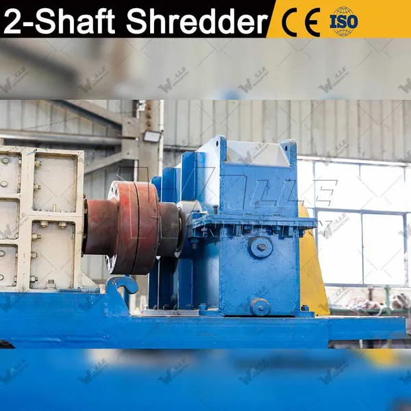 Two Shaft Shredder/Plastic Recycling Machine/Plastic Machinery China