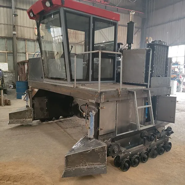 Organic Fertilizer Composting Machine Kitchen Compost Machine With Automatic Motor for Farm and Manufacturing Plant photo-2