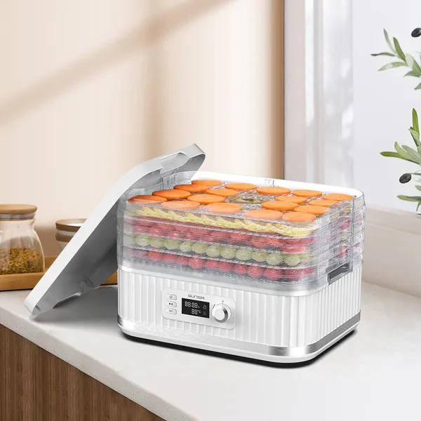 5 Layer Food Dehydrator With Overheat Protection Feature 400W