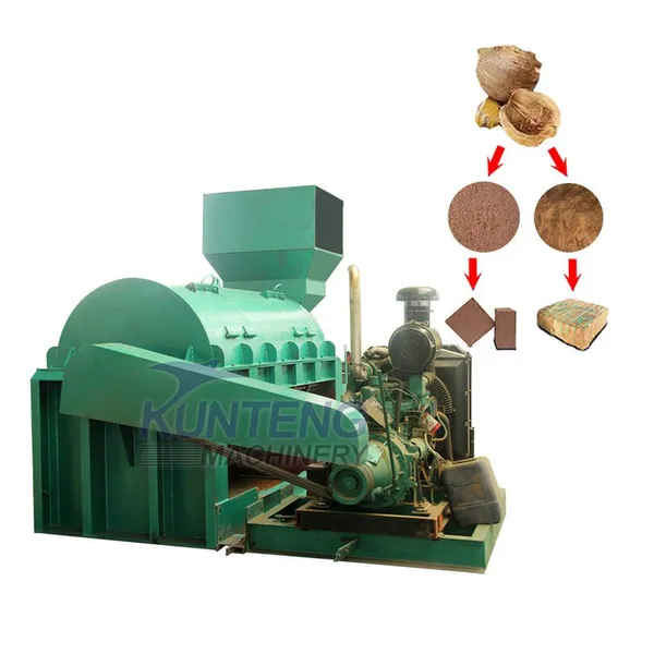 Coconut Husk Coir Fiber Rope Coir Remover Making Machine EPC