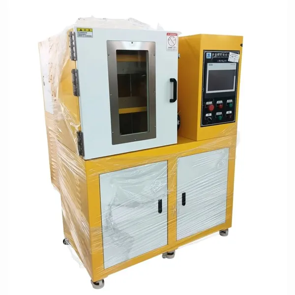 High Efficient Lab Hot Heating Plate Rubber Vulcanize Equipment Heat Press Tire Rubber Vulcanizing Machine photo-5