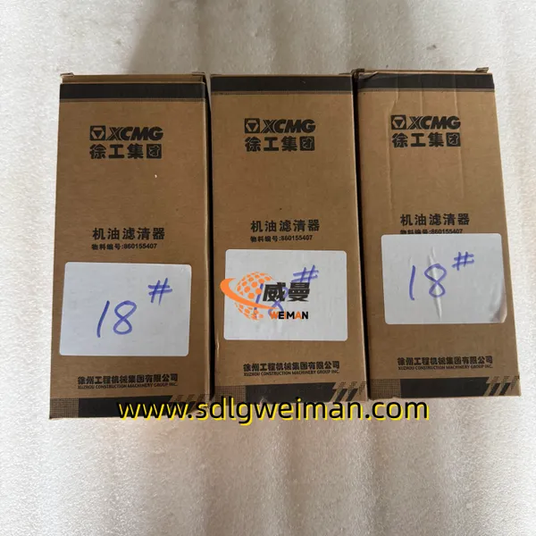 Original XCMG Oil Filter 860155407 S00005435+01 For XCMG ZL50GN Wheel Loader photo-3