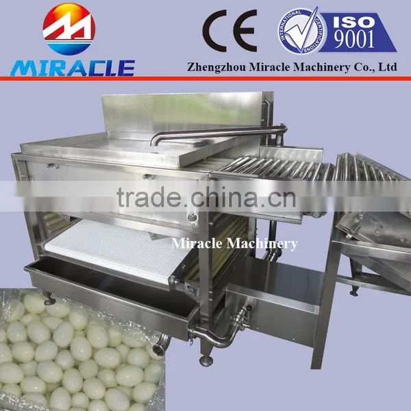 Full Stainless Steel Hard Boiled Chicken Egg Breaking Machine photo-3