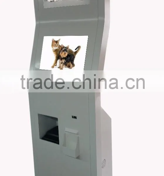 100% Warranty Lcd Kiosk Touchscreen Photo Information With Printer photo-2