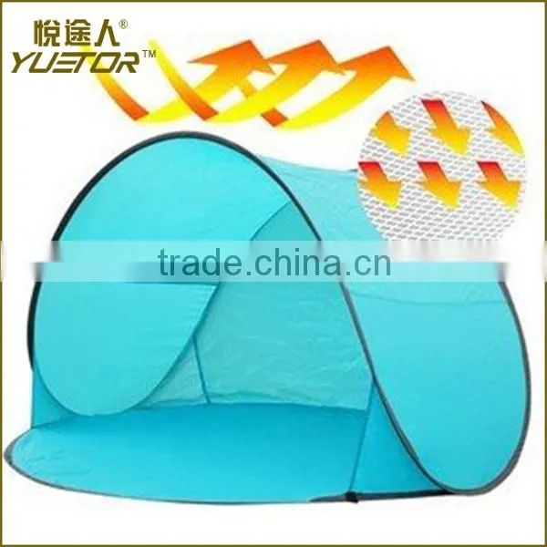 Yuetor 2-3 Person Instant Pop up Beach Cabana Tent Sun Shelter photo-6