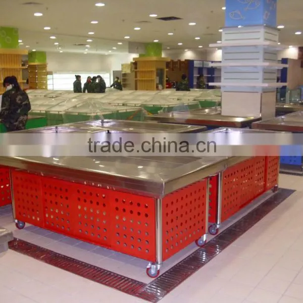 APEX Fish Seafood Countertop Display Cooler for Supermarket Retailer photo-2