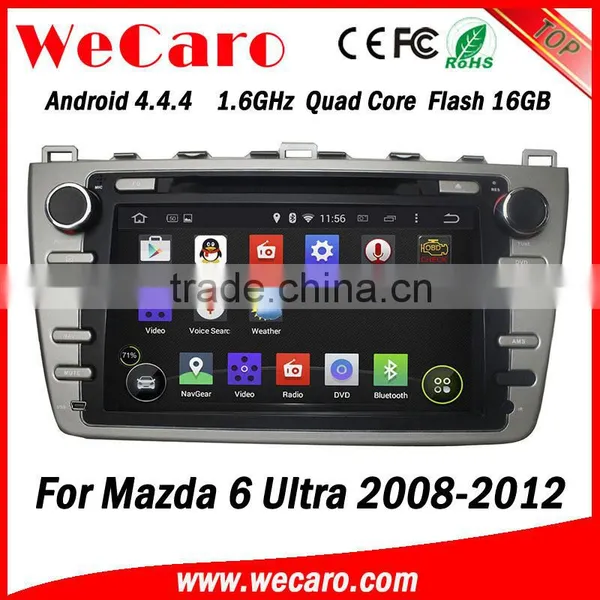 Wecaro WC-MZ8001 Android 4.4.4 Car Dvd Player for Mazda 6 Ultra 2008 2009 2010 2011 2012 3G Wifi Playstore photo-2