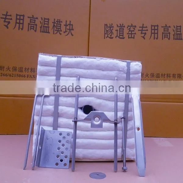 Ceramic Fiber Moudle Z-block Refractory Thermal Insulation Material for Oven photo-2