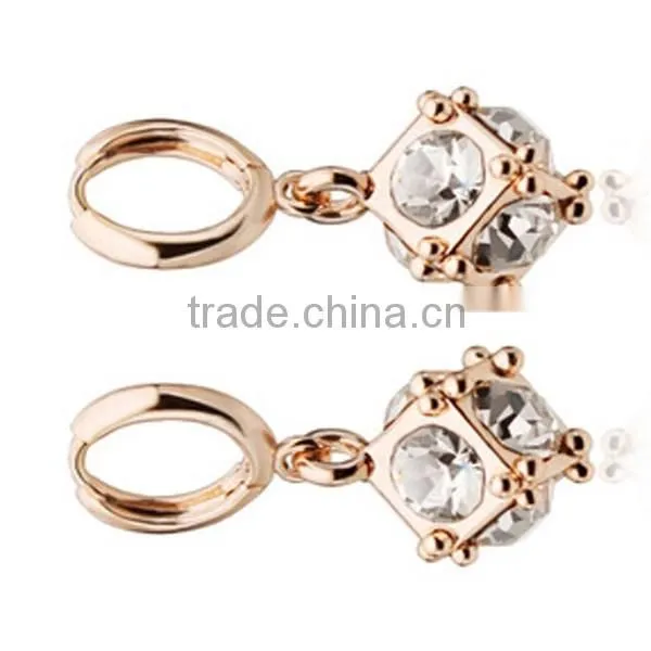 Latest Design Diamond Earring Fashion Luxury Women Jewelry photo-2