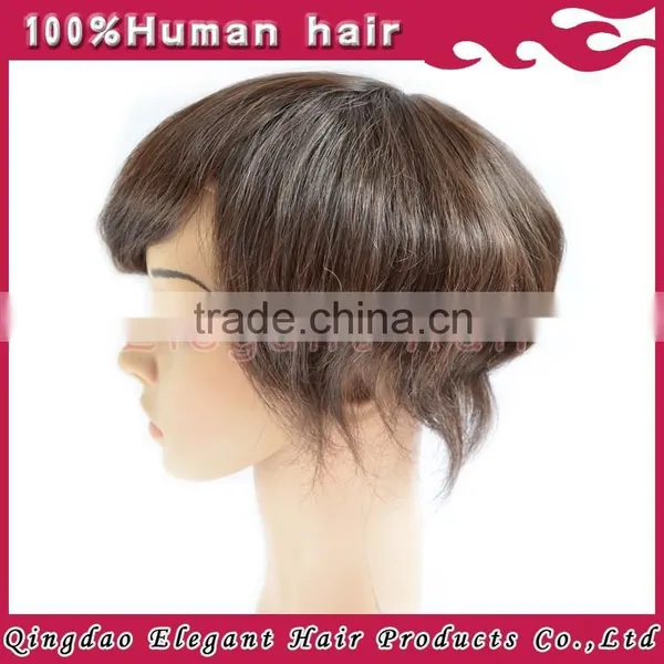 2015 New Style Swiss Lace Virgin Brazilian Human Hair Men Natural Toupee photo-5
