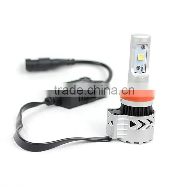 Prefessional Auto Parts 6000lm Car Led Headlight Bulb h8 h9 H11 40w Double Heat Dissipation System photo-2