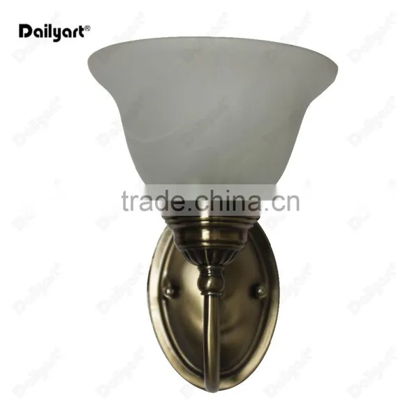 Decorative E27 Holder 60w Plated Wall Lamp photo-4