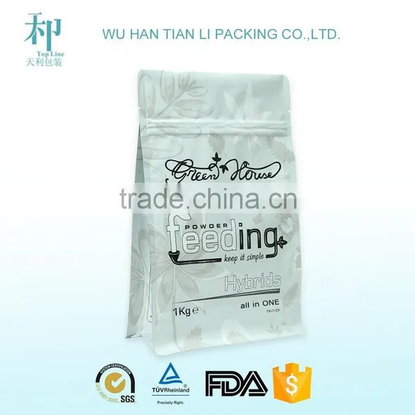 Dog Food Packing Flat Bottom Plastic Bags With Custom Logo Printing photo-5