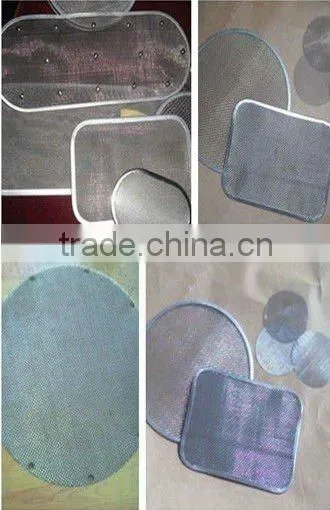 round/square/rectangular/irregular mesh filter disk