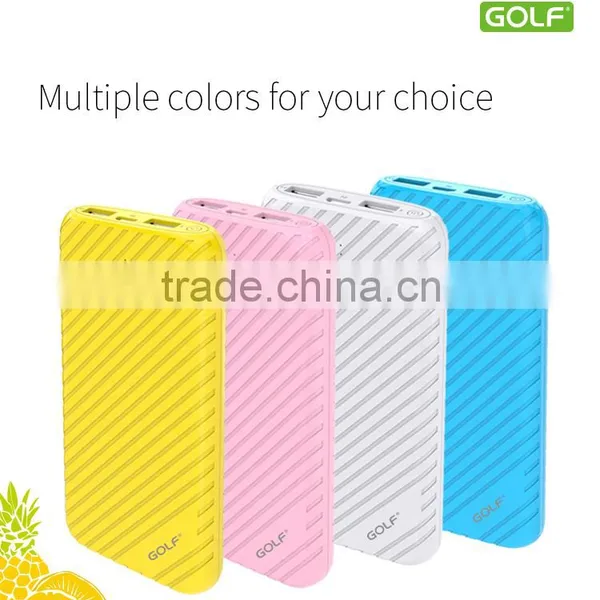GOLF Original Pineapple Series G17GB Smart Power Bank 8000mAh Li-ion Dual USB Pineapple Power Bank photo-5