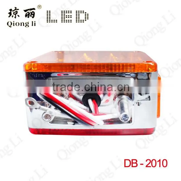 12v Double Face Stop Turn Signal Function Over Size Led Truck Light photo-4