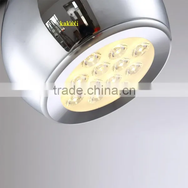 The Gourd LED Pendant Lights 12W Plated Silver Color Creative Dining Room LED Droplight photo-3