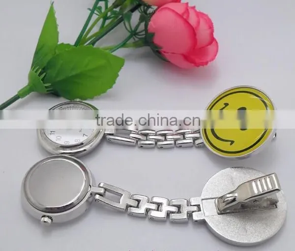 Smile Nurse Watch Nurse Brooch Quartz Watch Strainless Steel Pocket Watches photo-6