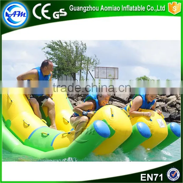 Amazing in Summer New Design Water Toys Inflatable Water Double Rocker for Adult or Kids photo-3