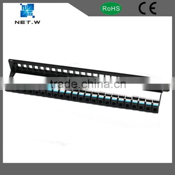 24 Port Utp Label Mark Cat5e Patch Panel Manufacturer photo-5
