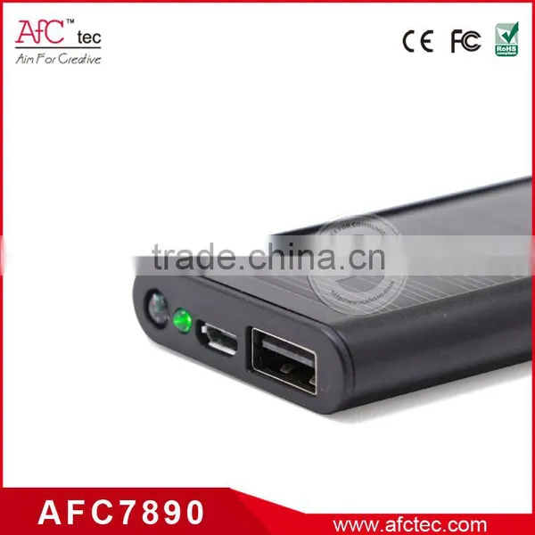 Hot Selling With Small Capacity 1200mAh Metal Led Light Solar Energy Mini Power Bank photo-2