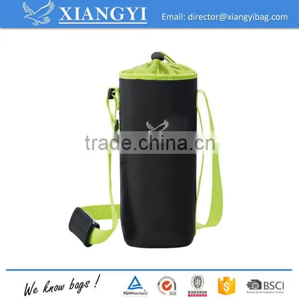 Fashionable Shoulder Strap Single Water Bottle Cooler Bag 1bottle Wine Cooler Bag for Outdoor Activities Supplier's Choice photo-2