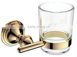 Single cup holder,gold colour finished,Item No.HDC2816-TG