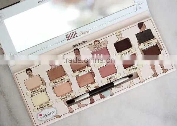 Nude Eyeshadow Palette 12 Colors Eyeshadow Case Set Cosmetics photo-6