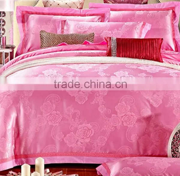 Colorful Silk Cotton Satin Jacquard Quality Duvet Cover,bedding Sheet Sets,comforter Set photo-4