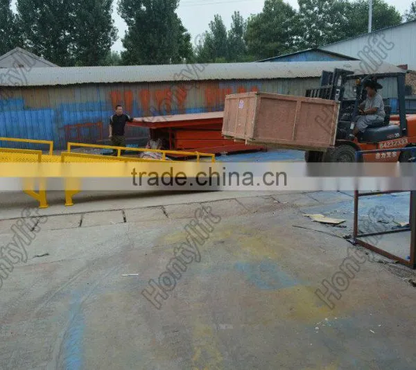 Hydraulic Mobile Loading Ramp Yard Ramp Used for Container photo-4