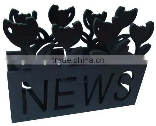 Fashional Decorative Wood Napkin Sign Holder