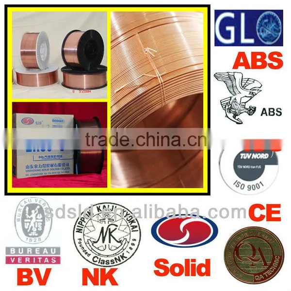 SG2/ER70S-6/G46 4M G3Si1 Copper Coated Welding Wire photo-2
