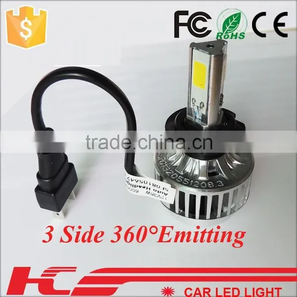 360 Degrees 3 Face H4 H7 H8 H9 H10 H11 H13 9005 9006 72w Led Headlight 6600lm Led Headlight High Power Led Headlights h7 photo-2