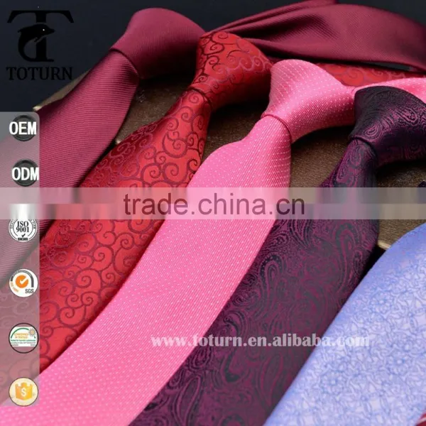 2016 High Qulity Latest Design Italian Style Men Silk Ties for Wedding Groom Men Skinny Ties Wholesale photo-2