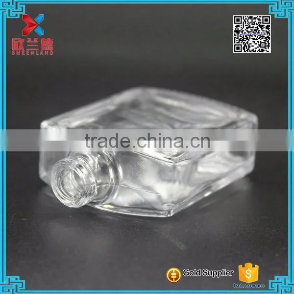 Mini Sample Perfume Glass Bottle 15ml Square Shape photo-4