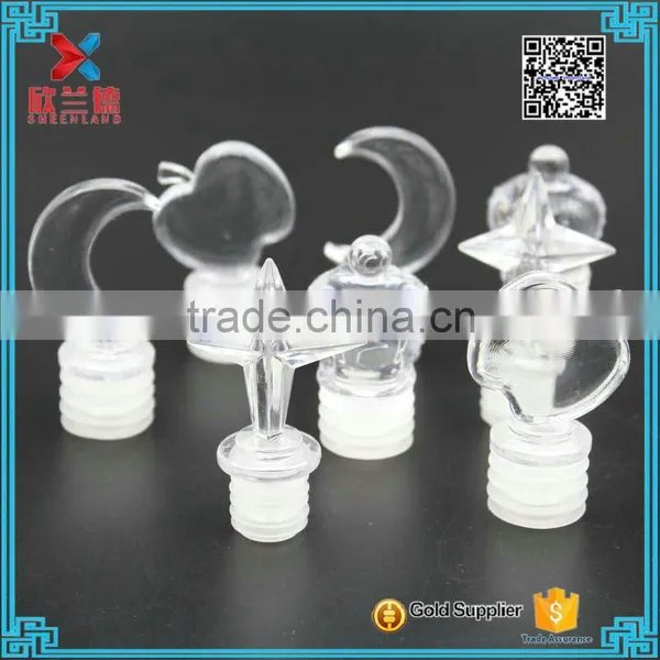 2016 Wholesale Different Shape Different Size Plastic Diffuser Bottles Corks