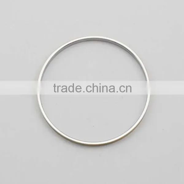 Silver 316L Stainless Steel Classic Bracelet Bangle photo-5