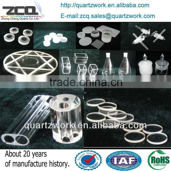 Quartz Glass Container Clear Fused Quartz Container photo-2
