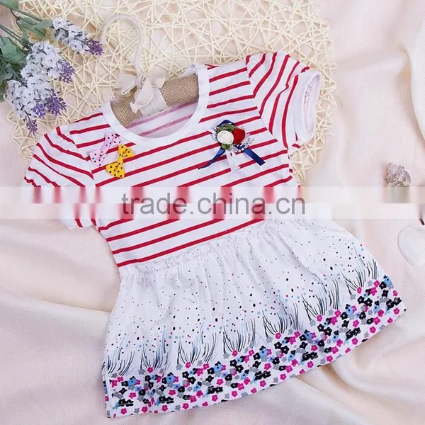 2015 Latest Children Dress Designs Cotton Dress photo-2
