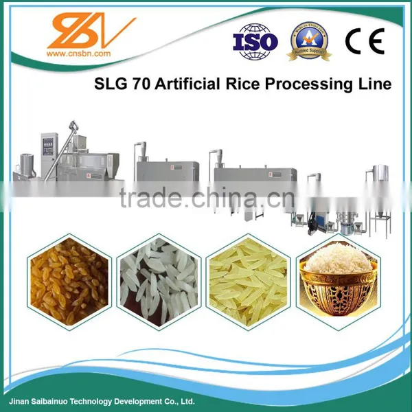 Broken Rice Production Line Artificial Rice Manufacturing Machine photo-2