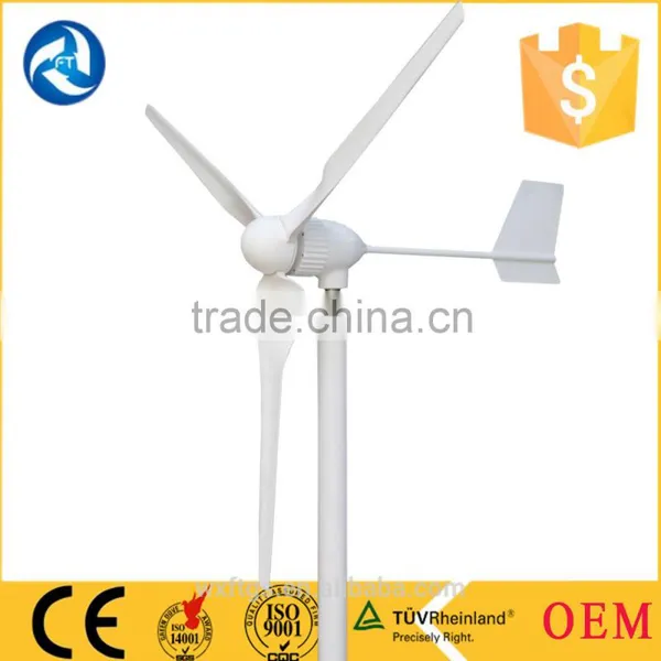 800w Wind Power Turbine Generator Used for Boat