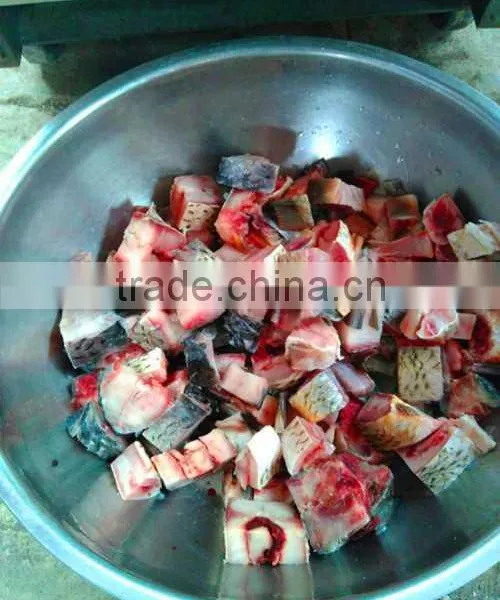 Stainless Steel Whole Chicken Cut Machine/chicken Cube Cutting Machine for Sale photo-3